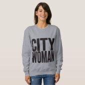 Stadtfrau Sweatshirt (Vorne ganz)
