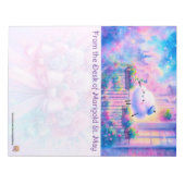 Stadtgarten-Cloud-Notizblock Notizblock (Vorderseite)