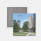 Stadtgarten Magnet (Vorderseite/Rückseite)