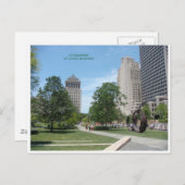 Stadtgarten Postkarte (Vorne/Hinten)