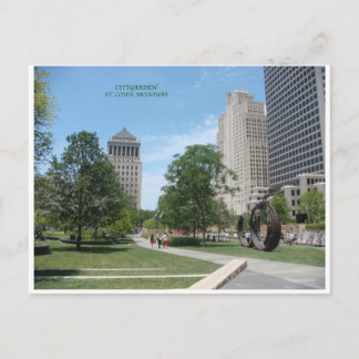Stadtgarten Postkarte