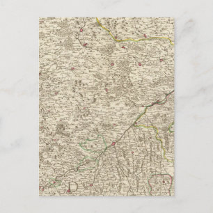 Stadtgebiete Deutschlands Postkarte