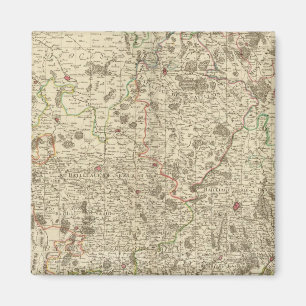 Stadtgebiete Frankreichs Magnet