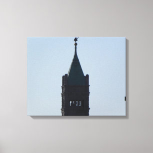 STADTGESCHALT IN DEN SCHATTEN LEINWANDDRUCK