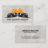 Stadtgeschichte | Zement Visitenkarte (Vorne/Hinten)