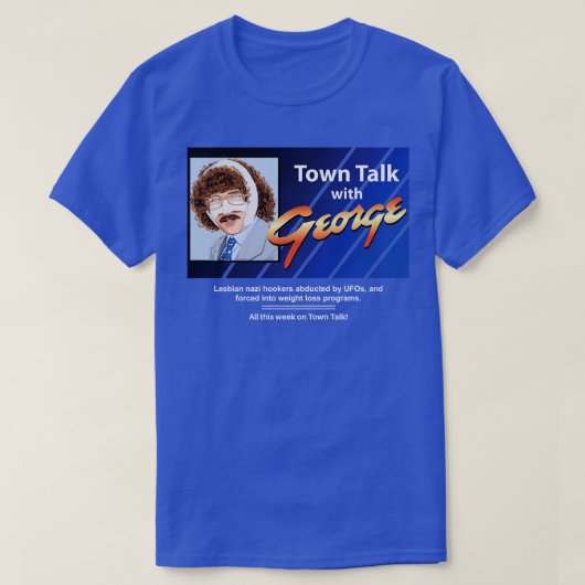 Stadtgespräch mit George T-Shirt (Design vorne)