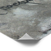 Stadtgraffiti-Kunst Poster (Ecke)