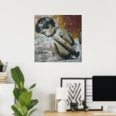 Stadtgraffiti-Kunst Poster (Heimbüro)