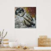 Stadtgraffiti-Kunst Poster (Küche)