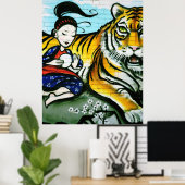 Stadtgraffiti-Kunst Poster (Heimbüro)