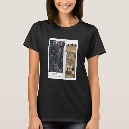 Stadtgrenzen II T-Shirt (Vorderseite)