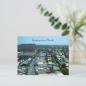 Stadtgrüße von Manila Postkarte (Stehend Vorderseite)