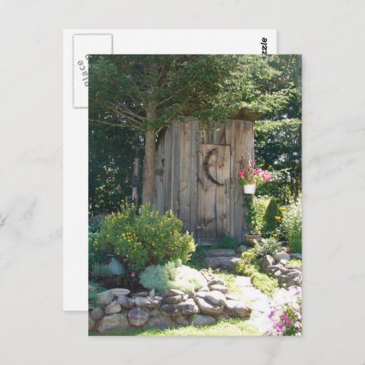 Stadthaus Maine Postkarte (Vorne/Hinten)