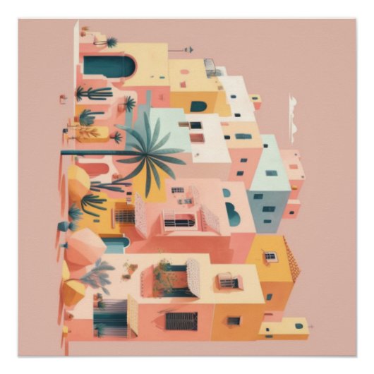 Stadthäuser Poster (Vorderseite)