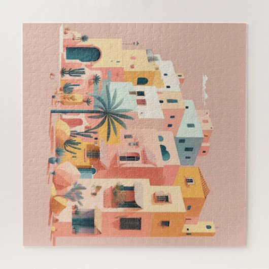 Stadthäuser Puzzle (Horizontal)