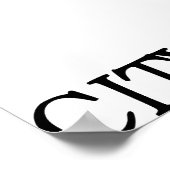 STADTINSEL POSTER (Ecke)