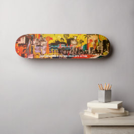 Städtische Abstrakt Skateboard