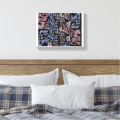Städtische abstrakte Harmonie Leinwand (Insitu (Schlafzimmer))