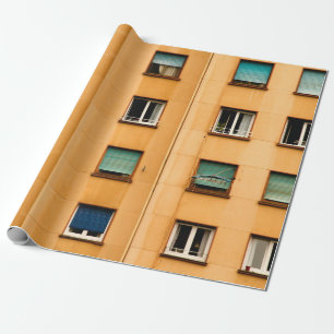 Städtische Ansicht der Stadt Bilbao-Wohnung, Archi Geschenkpapier