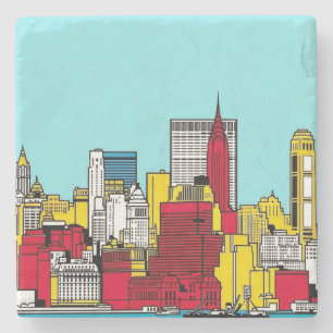 Städtische Architektur Metropole Reise Steinuntersetzer