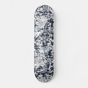 Städtische Art-graue Digital-Tarnung Skateboard