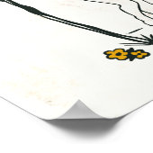 Städtische Badeanstalt Kunst, Dichtung und Musik Poster (Ecke)