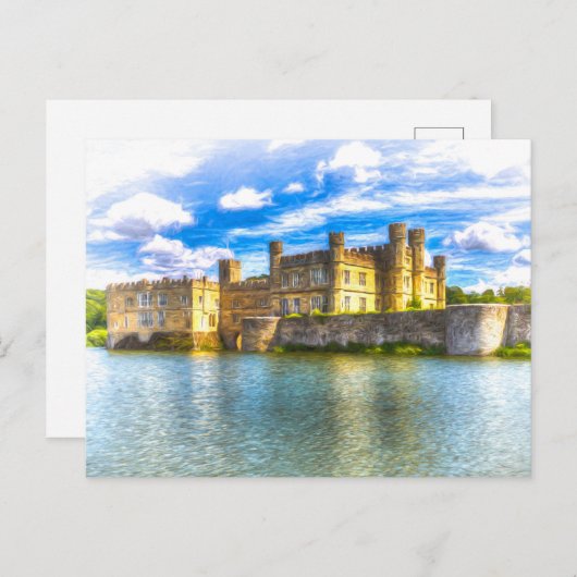 Städtische Badeanstalt Postkarte (Vorne/Hinten)