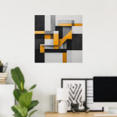 Städtische Balance Poster (Heimbüro)