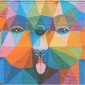 Städtische Bärenart Städtische Kunstmuseum Monte B Aufkleber (Vorderseite)