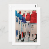 Städtische Bewohner Art Postkarte 8 (Vorne/Hinten)