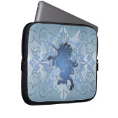 Städtische blaue laptopschutzhülle (Vorne Rechts)