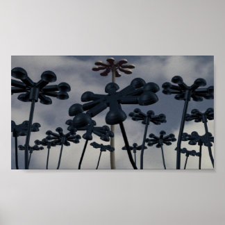 Städtische Blume Poster