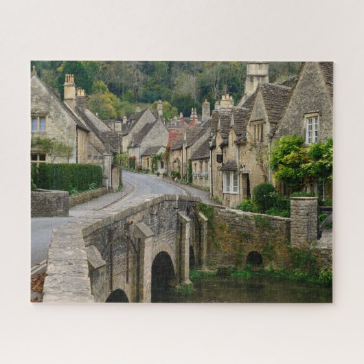 Städtische Burg Combe auf Englisch Cotswolds Puzzle (Horizontal)