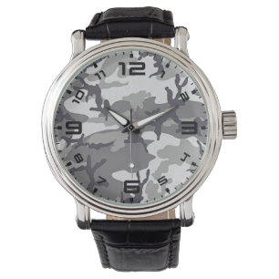 Städtische Camouflage beobachten Armbanduhr