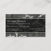 Städtische Camouflage, Camouflage - Visitenkarte (Rückseite)