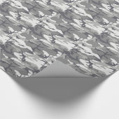 Städtische Camouflage Maskuline Geschenkpapier (Ecke)