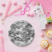 Städtische Camouflage Pappteller (Party)