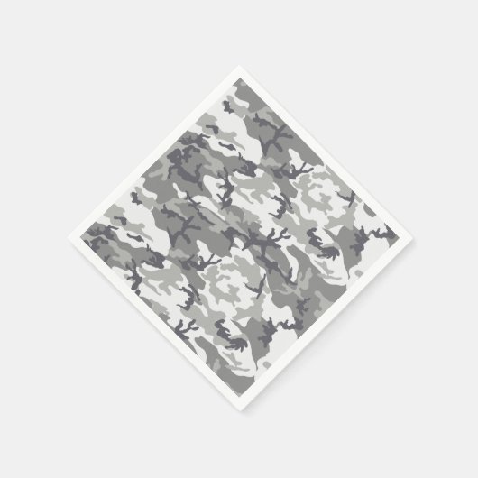Städtische Camouflage Serviette (Ecke)