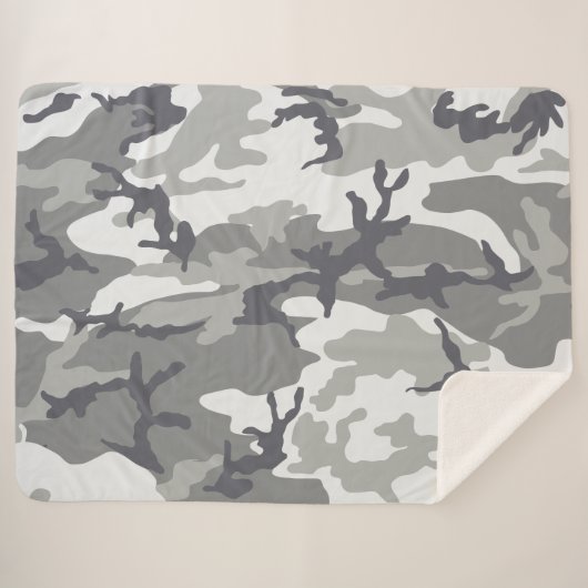 Städtische Camouflage Sherpadecke (Vorderseite (Horizontal))