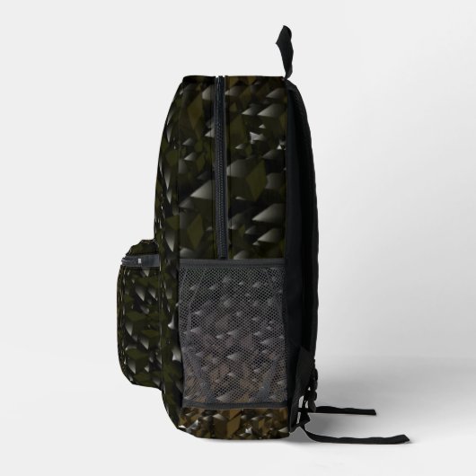 Städtische digitale Camouflage Bedruckter Rucksack (Rechts)