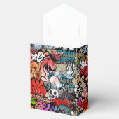 Städtische dynamische Straßenkunst Graffiti Kunstm Geschenkschachtel (Geöffnet)