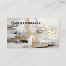 Städtische Eleganz: Abstrakte Fusion B & W & Gold