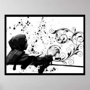 Städtische Eleganz Poster