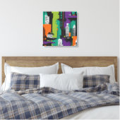 Städtische Energie Leinwanddruck (Insitu (Schlafzimmer))