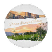 Städtische Escape Artist Stadt zu Natur Sunset Des Schneidebrett (Vorderseite)