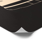 Städtische Fee - U-Bahn in Toronto Poster (Ecke)