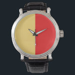 Städtische Flagge von Neapel - Symbol napoli Armbanduhr<br><div class="desc">Städtische Flagge von Neapel - Symbol napoli</div>