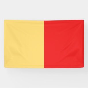 Städtische Flagge von Neapel - Symbol napoli Banner