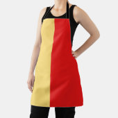 Städtische Flagge von Neapel - Symbol napoli Schürze (InSitu)