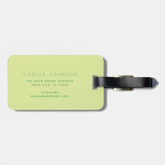 Städtische Gartenarbeit Gepäckanhänger (Rückseite horizontal)